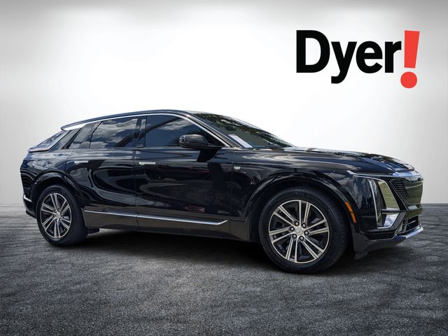 Stellar Black Metallic 2023 Cadillac LYRIQ Luxury RWD SUV / Crossover Rear-Wheel Drive 1-Speed Automatic