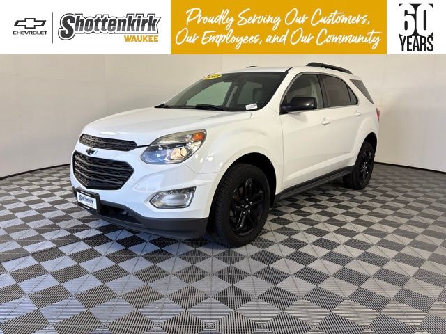 Summit White 2017 Chevrolet Equinox SUV / Crossover All-Wheel Drive 6-Speed Automatic Overdrive