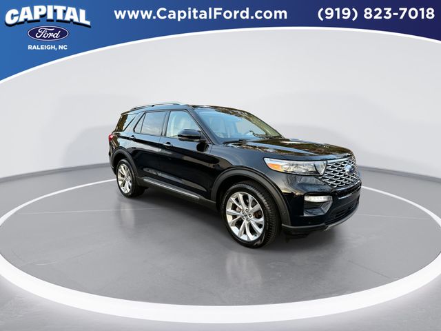 Certified 2022 Ford Explorer Platinum with VIN 1FM5K8HC5NGA37858 for sale in Raleigh, NC