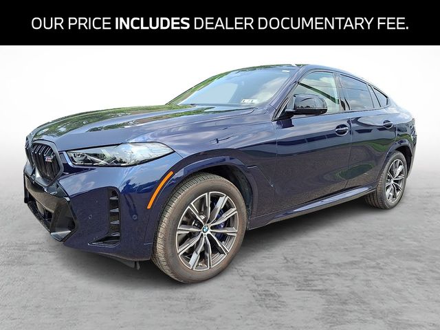 Tanzanite Blue II Metallic 2024 BMW X6 SUV / Crossover All-Wheel Drive 8-Speed Automatic