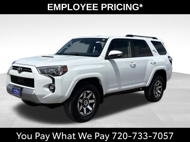 Ice Cap 2024 Toyota 4Runner TRD Off-Road Premium 4WD SUV / Crossover Four-Wheel Drive 5-Speed Automatic