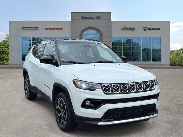 Bright White Clearcoat 2026 Jeep Compass SUV / Crossover Four-Wheel Drive 8-Speed Automatic