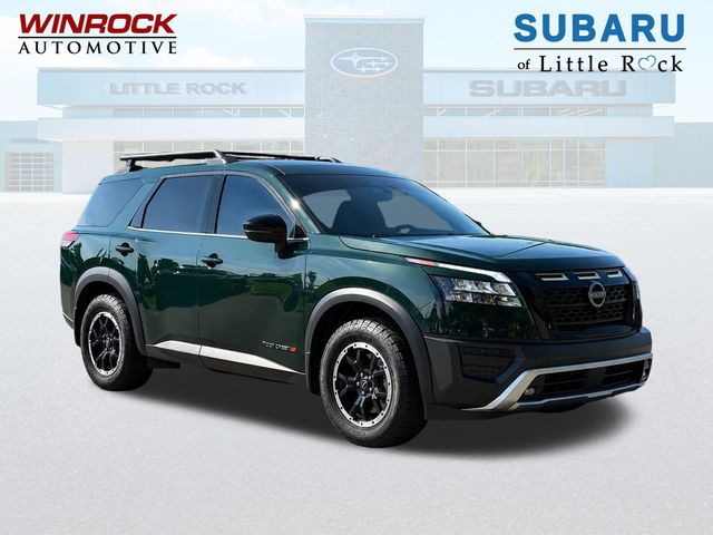 Green Pearl 2025 Nissan Pathfinder Rock Creek 4WD SUV / Crossover All-Wheel Drive 9-Speed Automatic