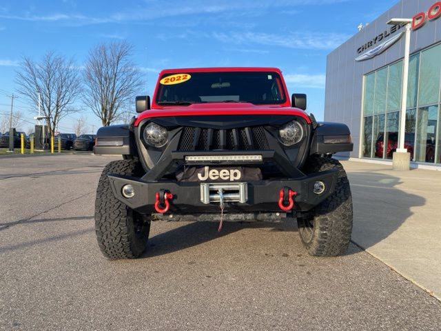 2022 Jeep Wrangler Rubicon - Firecracker Red Clearcoat exterior view 2
