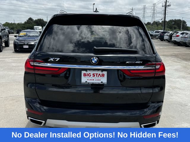 2022 BMW X7 xDrive40i Black at Westside Lexus