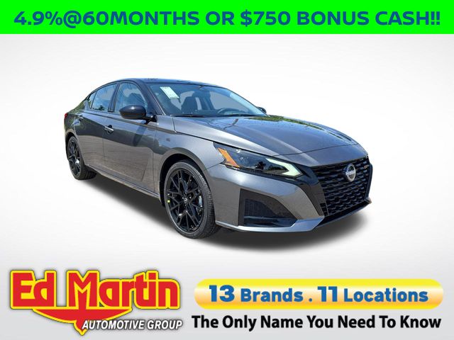 Gray (Gun Metallic) 2026 Nissan Altima Sedan Front-Wheel Drive Continuously Variable Transmission