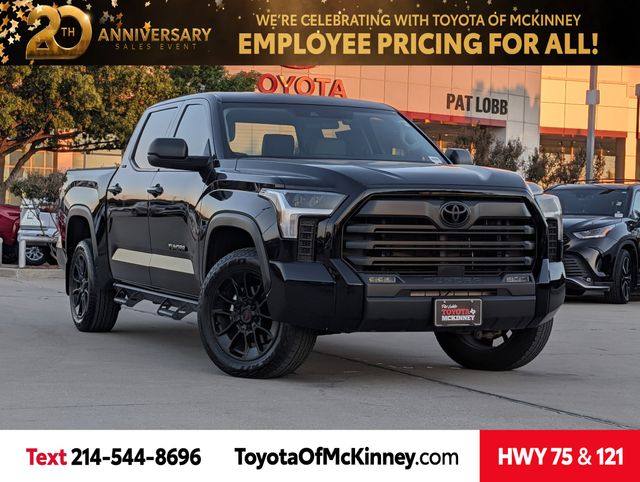 Midnight Black Metallic 2024 Toyota Tundra Pickup Truck Four-Wheel Drive Automatic