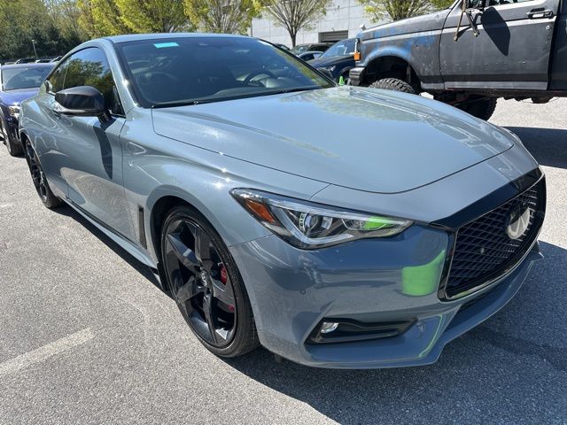Slate Gray 2021 INFINITI Q60 Red Sport 400 AWD Coupe All-Wheel Drive 7-Speed Automatic
