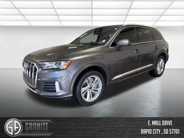 Gray 2023 Audi Q7 quattro Premium 45 TFSI SUV / Crossover All-Wheel Drive 8-Speed Automatic