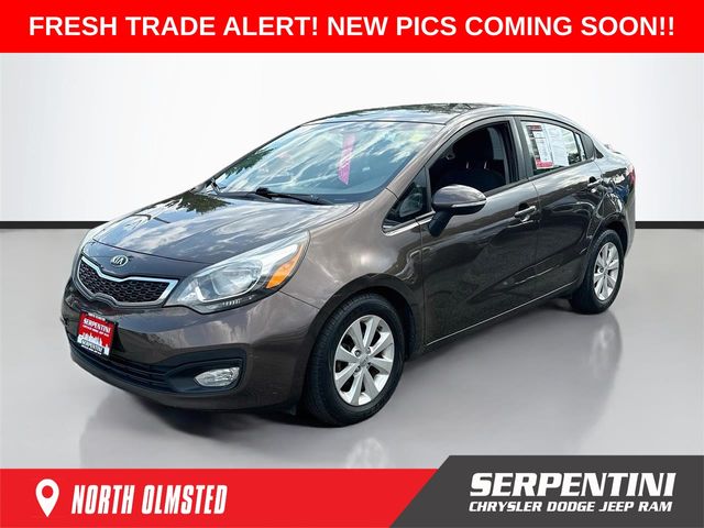 Chestnut 2014 Kia Rio Sedan Front-Wheel Drive 6-Speed Automatic