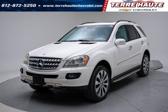 Alabaster White 2007 Mercedes-Benz M-Class SUV / Crossover All-Wheel Drive 7-Speed Automatic Overdrive