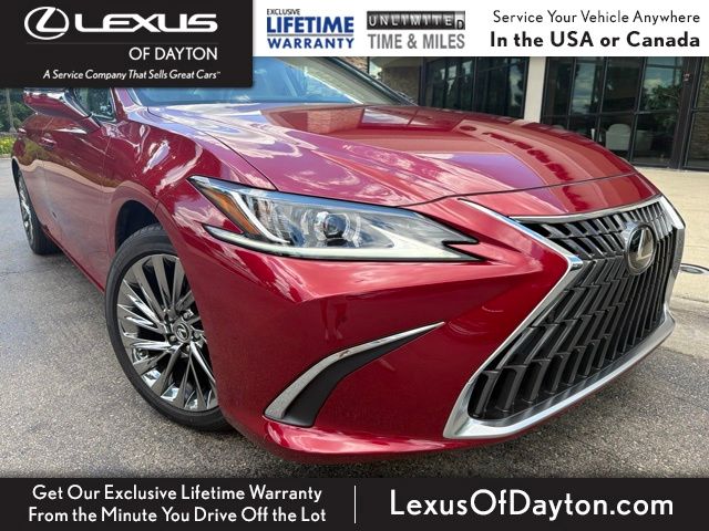 Matador Red Mica 2024 Lexus ES Sedan Front-Wheel Drive 8-Speed Automatic