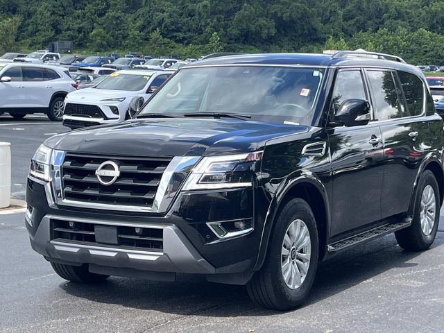 Super Black 2023 Nissan Armada SUV / Crossover 4X2 7-Speed Automatic