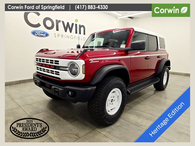 Ruby Red Metallic Tinted Clearcoat 2026 Ford Bronco SUV / Crossover Four-Wheel Drive Automatic