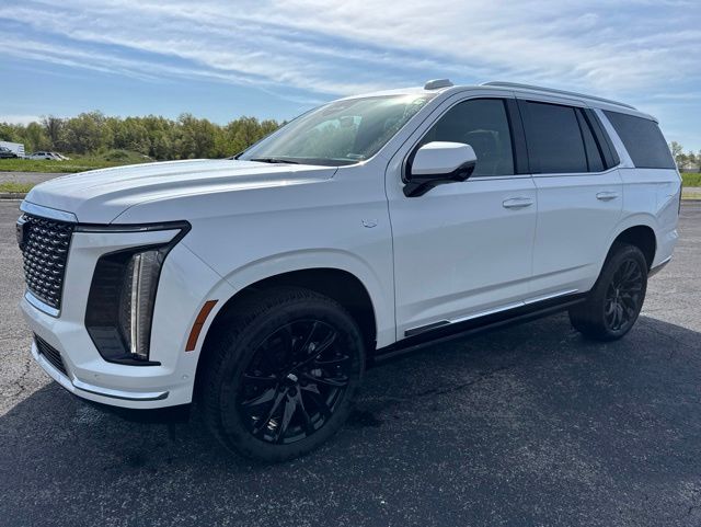 Crystal White Tricoat 2025 Cadillac Escalade Premium Luxury 4WD SUV / Crossover Four-Wheel Drive Automatic