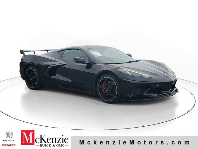 Black 2023 Chevrolet Corvette Stingray 2LT Coupe RWD Coupe Rear-Wheel Drive 8-Speed Dual Clutch