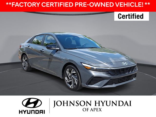Ecotronic Gray 2025 Hyundai Elantra Sedan Front-Wheel Drive Continuously Variable Transmission