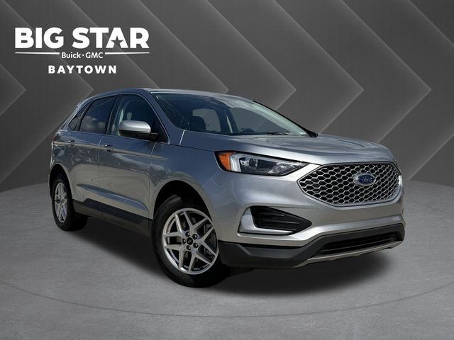 2024 Ford Edge SEL Silver at North Houston Mitsubishi