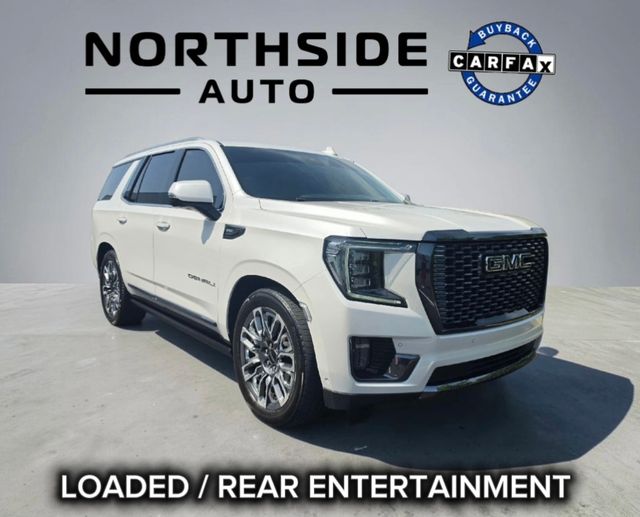 White Frost Tricoat 2023 GMC Yukon SUV / Crossover Four-Wheel Drive