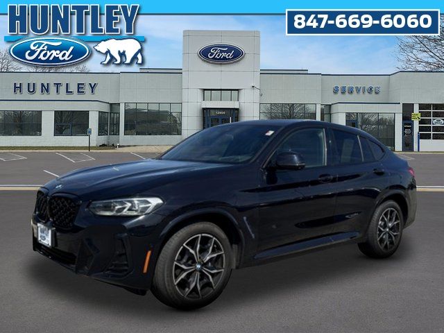Black 2022 BMW X4 xDrive30i AWD SUV / Crossover All-Wheel Drive 8-Speed Automatic