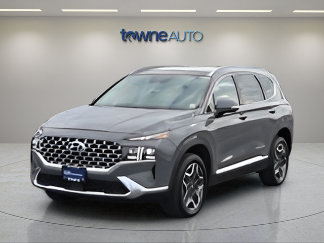 Hampton Gray 2021 Hyundai Santa Fe SUV / Crossover All-Wheel Drive Automatic