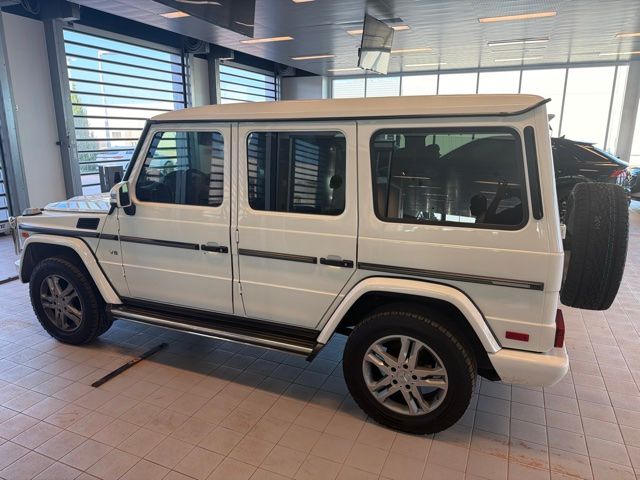 Polar White 2015 Mercedes-Benz G-Class SUV / Crossover All-Wheel Drive 7-Speed Automatic