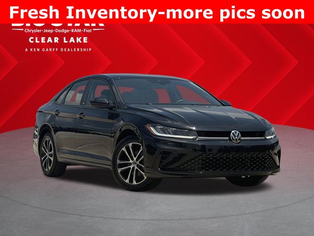 2025 Volkswagen Jetta 1.5T Sport Black at Durrett Motor Company