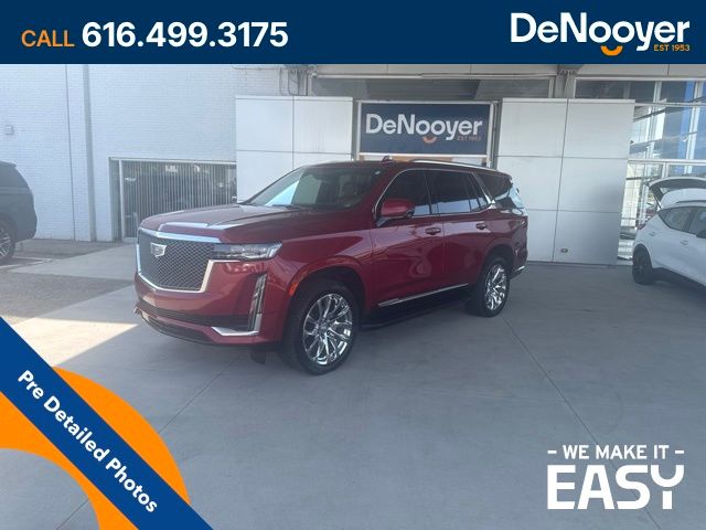 Radiant Red Tintcoat 2023 Cadillac Escalade SUV / Crossover Four-Wheel Drive Automatic