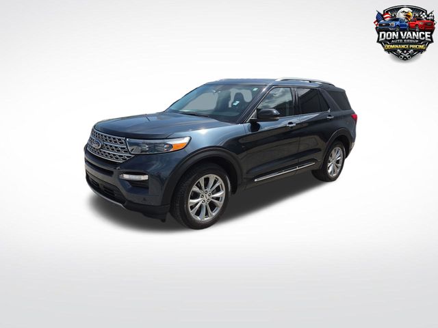 Blue Metallic 2024 Ford Explorer SUV / Crossover All-Wheel Drive Automatic