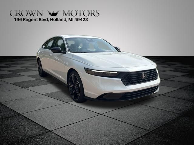 Platinum White Pearl 2026 Honda Accord Sedan Front-Wheel Drive Continuously Variable Transmission