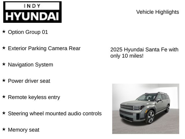New 2025 Hyundai Santa Fe For Sale in Indianapolis, IN