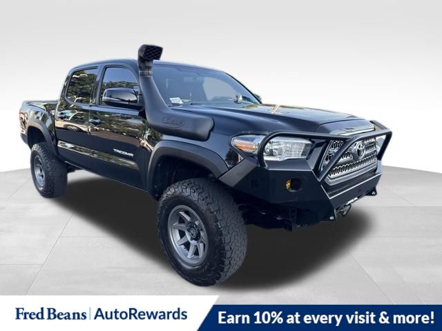 Black 2017 Toyota Tacoma Pickup Truck Four-Wheel Drive 6-Speed Automatic