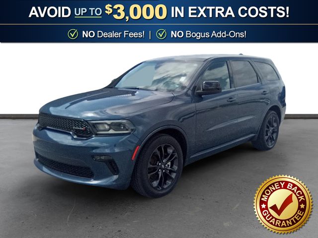 Reactor Blue Pearlcoat 2021 Dodge Durango SUV / Crossover Rear-Wheel Drive 8-Speed Automatic