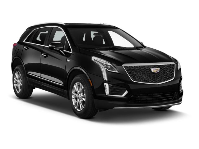 Dark Moon Blue Metallic 2022 Cadillac XT5 SUV / Crossover Four-Wheel Drive 9-Speed Automatic