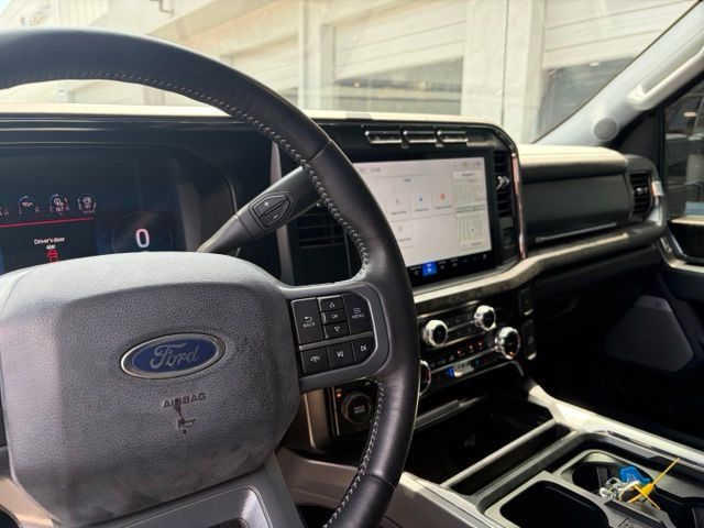 2024 Ford F-350SD Lariat White at Central Houston Nissan