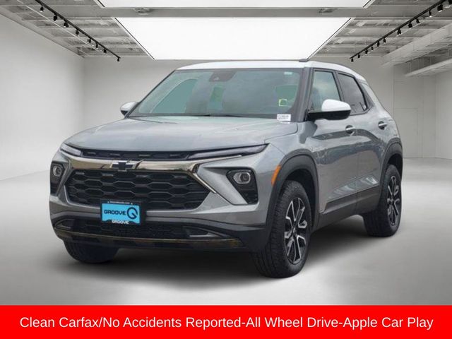 Sterling Gray Metallic 2024 Chevrolet Trailblazer SUV / Crossover Four-Wheel Drive 9-Speed Automatic
