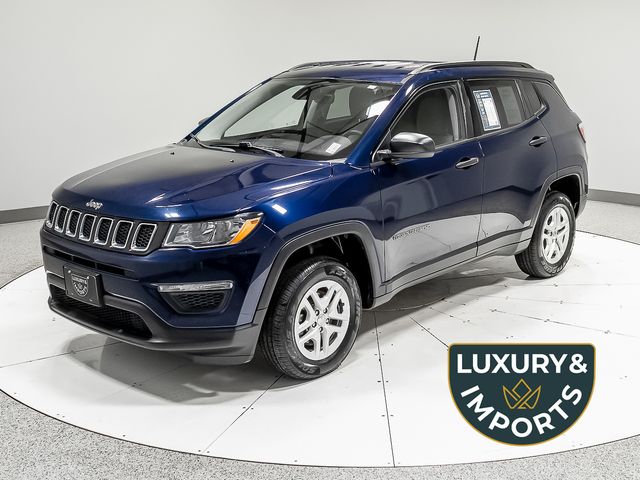 Jazz Blue Pearlcoat 2018 Jeep Compass SUV / Crossover Four-Wheel Drive 9-Speed Automatic