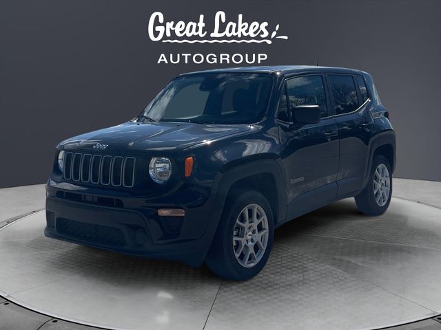 Black Clearcoat 2023 Jeep Renegade Latitude 4WD SUV / Crossover Four-Wheel Drive 9-Speed Automatic