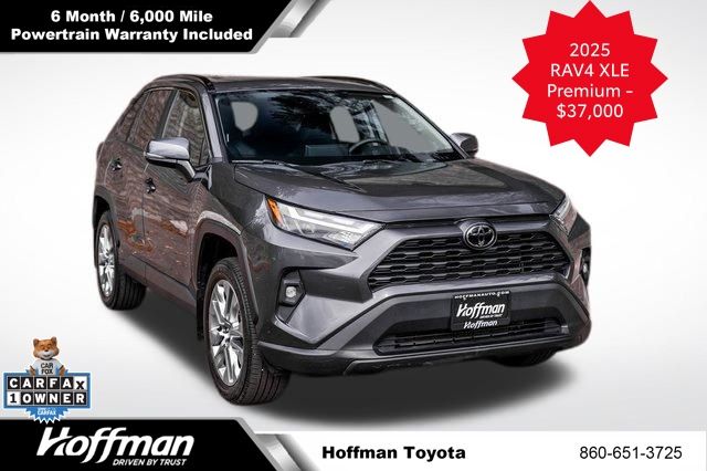 Magnetic Gray Metallic 2025 Toyota RAV4 XLE Premium AWD SUV / Crossover All-Wheel Drive 8-Speed Automatic