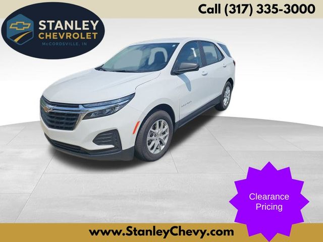 Summit White 2024 Chevrolet Equinox LS FWD with 1LS SUV / Crossover Front-Wheel Drive 6-Speed Automatic Overdrive