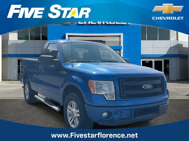 Blue Flame Metallic 2014 Ford F-150 Pickup Truck 4X2 6-Speed Automatic