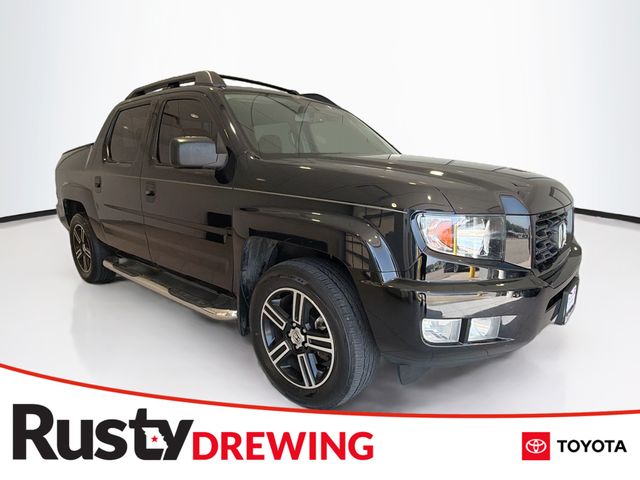 Crystal Black Pearl 2014 Honda Ridgeline Pickup Truck Four-Wheel Drive 5-Speed Automatic