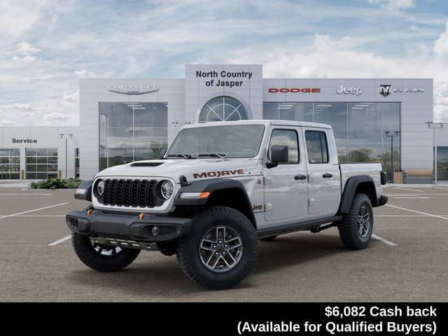 Bright White Clearcoat 2026 Jeep Gladiator Pickup Truck Four-Wheel Drive 8-Speed Automatic