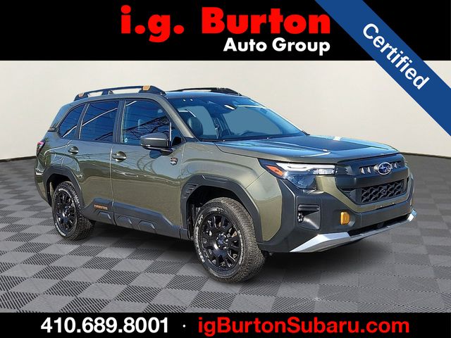 Autumn Green Metallic 2026 Subaru Forester SUV / Crossover All-Wheel Drive Continuously Variable Transmission
