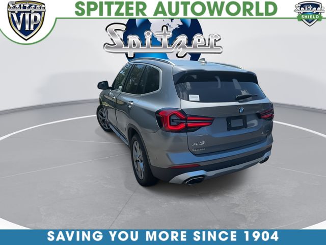 2023 BMW X3 xDrive30i Gray at Bob Ruth Ford