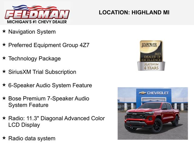 New 2025 Chevrolet Colorado For Sale in Livonia, MI