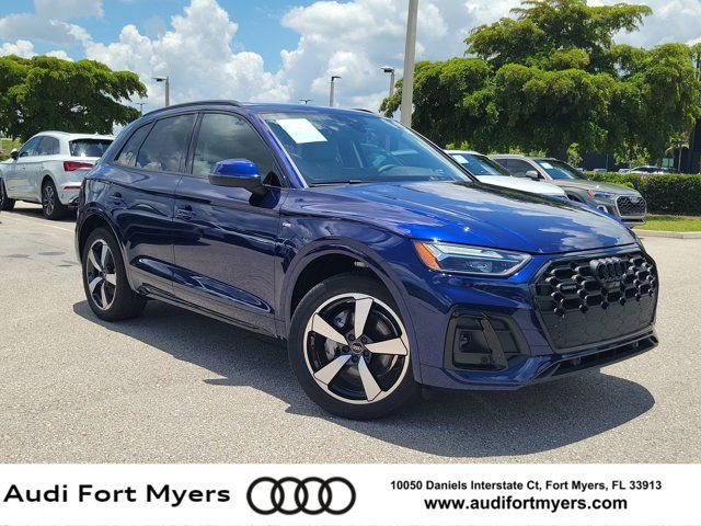 Navarra Blue Metallic 2022 Audi Q5 quattro Premium Plus S Line 45 TFSI SUV / Crossover All-Wheel Drive 7-Speed Automatic