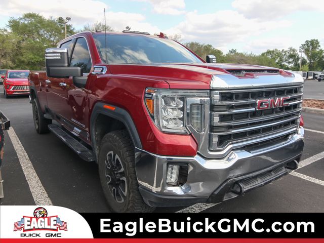 Red Quartz Tintcoat 2020 GMC Sierra 3500HD Pickup Truck Four-Wheel Drive Automatic