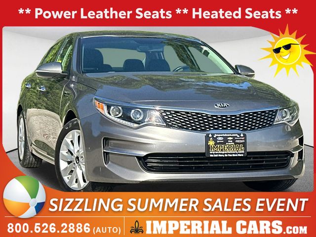Titanium Silver 2016 Kia Optima EX Sedan Front-Wheel Drive 6-Speed Automatic