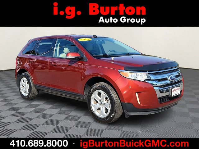 Red (Sunset Metallic) 2014 Ford Edge SEL SUV / Crossover Front-Wheel Drive 6-Speed Automatic